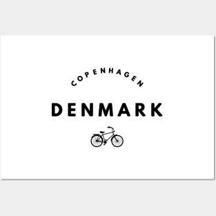 Bike Copenhagen Denmark Posters and Art